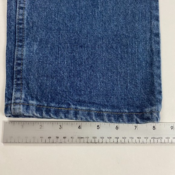 NWT Wrangler Five Star Regular Fit Jeans Mens 33 x 30 Cotton Blue - Picture 4 of 14